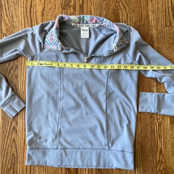 VICTORIA’S Secret Pink Quarter Zip Pullover - Picture 7 of 9
